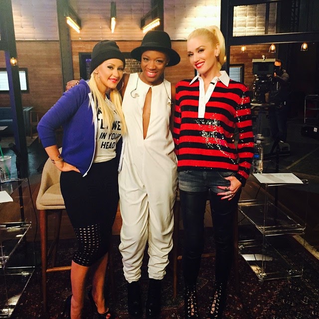Fotos: Christina Aguilera y Gwen Stefani en The Voice