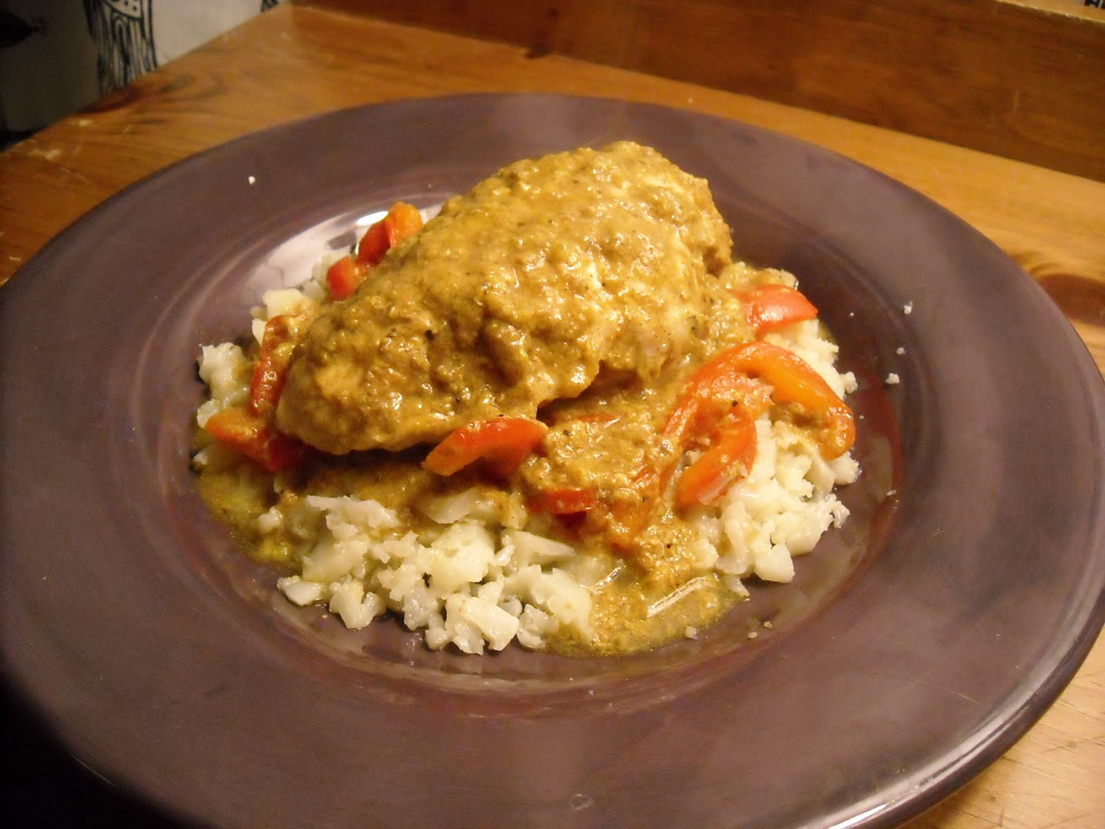 From Potato to Paleo Banana Curry Chicken on Cauliflower Rice