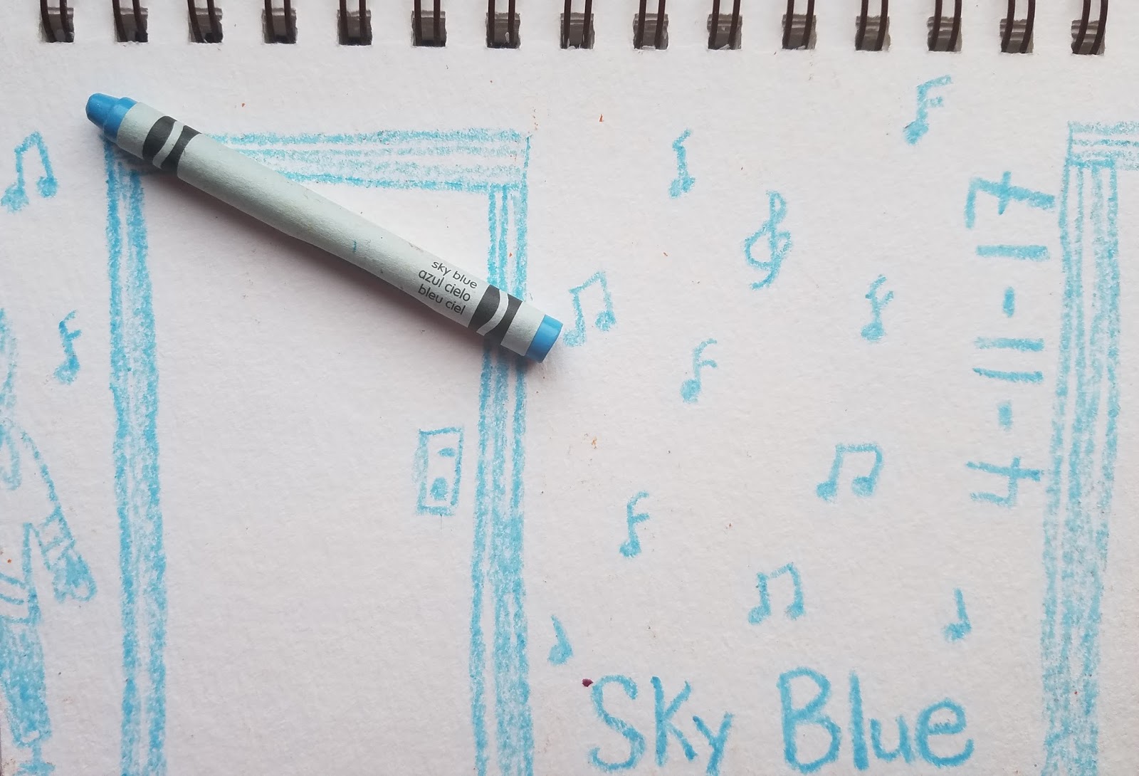 The Poem Farm Writing the Rainbow Poem 11 Sky Blue