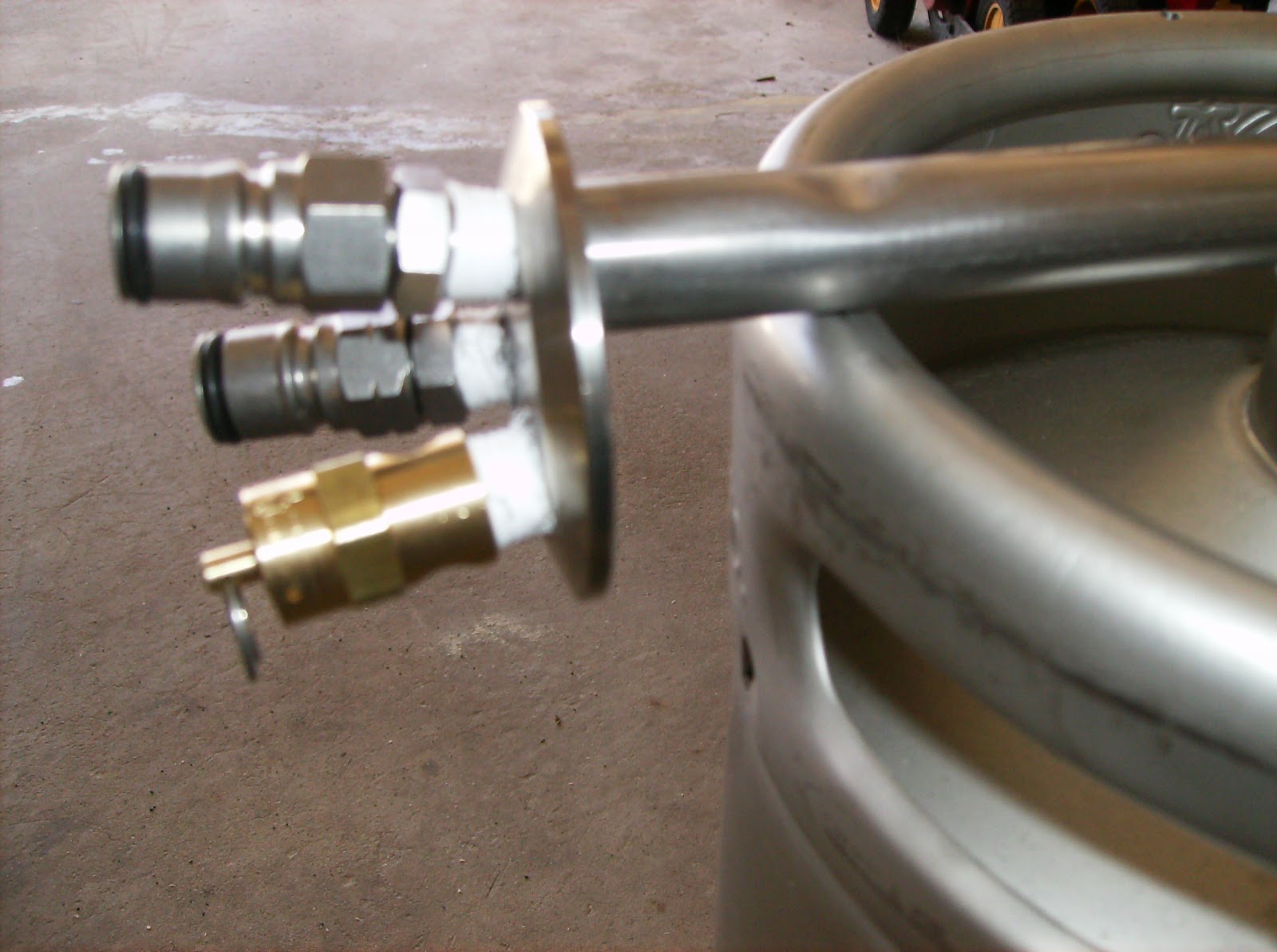 The original sanke keg conversion Sanke to ball lock conversion
