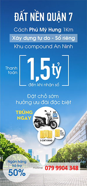 Mở bán dự án khu dân cư Venica Garden Quận 7 TP HCM