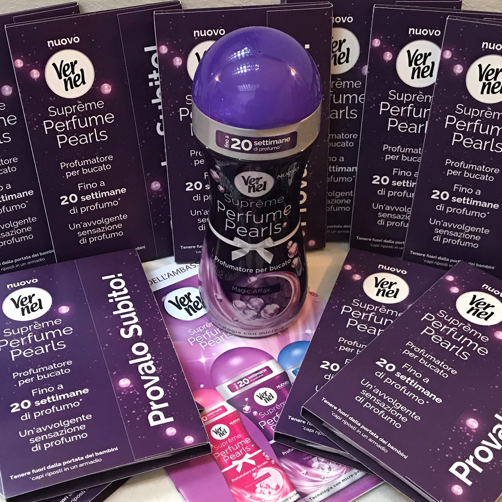 La mia vita, come in un vortice: Vernel Supreme Perfume Pearls ...