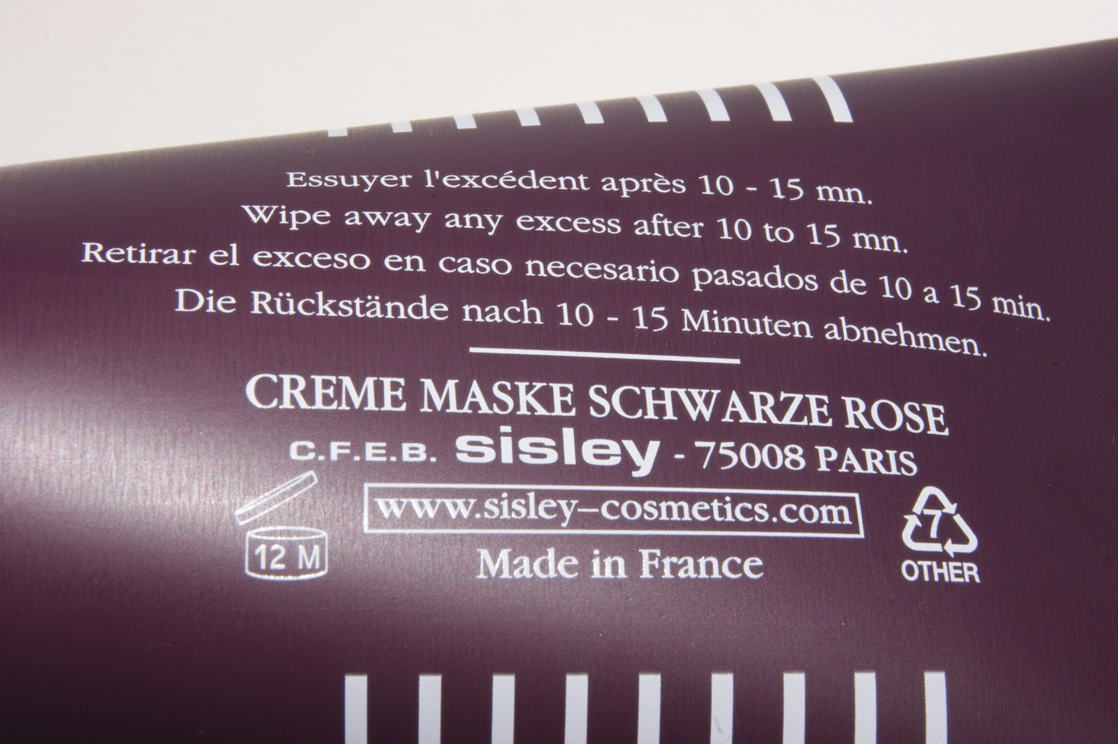 Cream The Girl Sisley | Mask Black Sunday Rose Review