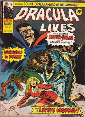Marvel UK, Dracula Lives #56