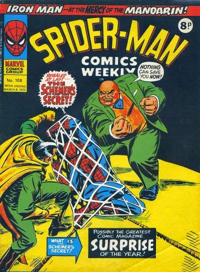 Spider-Man Comics Weekly #108, the Schemer