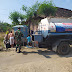 Dua truk tangki air datang bantu warga desa Triguno Pucakwangi yang menderita kekeringan