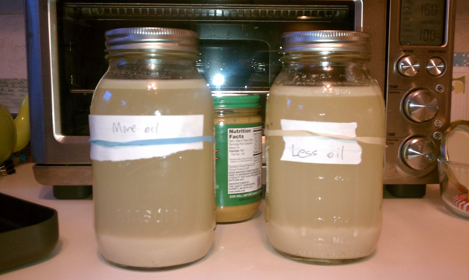 Distractions Testing boiling peanut butter in water preparation