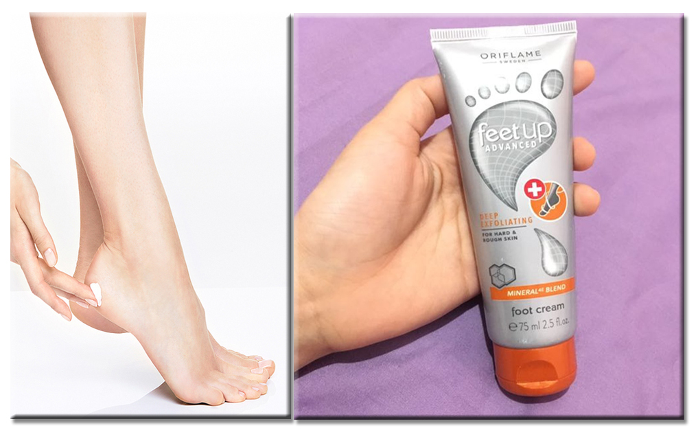 ORIFLAME Feet Up Advanced Deep Exfoliating Foot Cream Garda Remaja