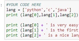 Python Basics- Lists