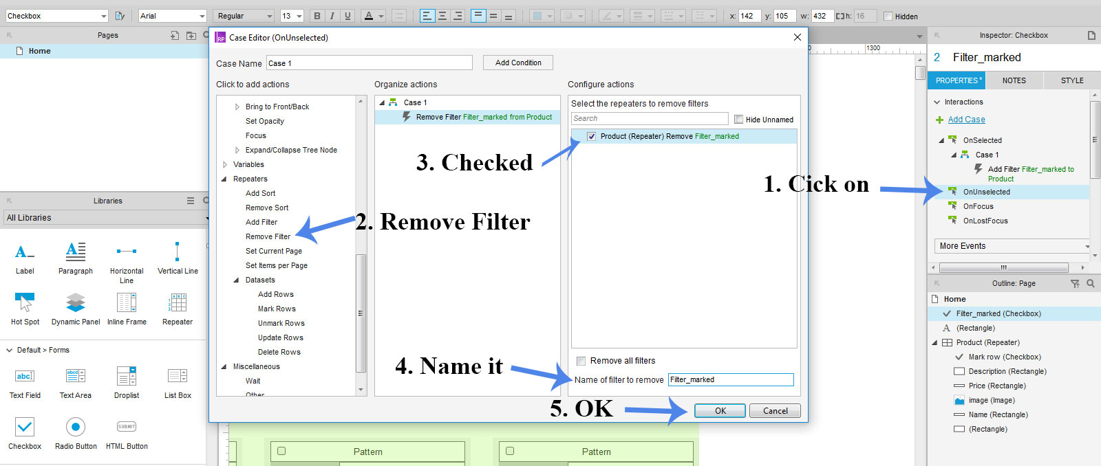 UI/UX Design: Checkbox Filter