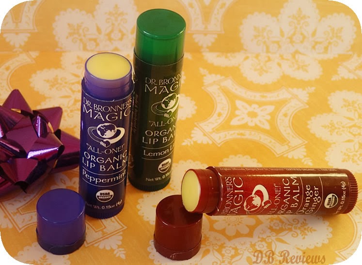 Get the perfect pout with Dr Bronner’s Magic organic lip balms DB