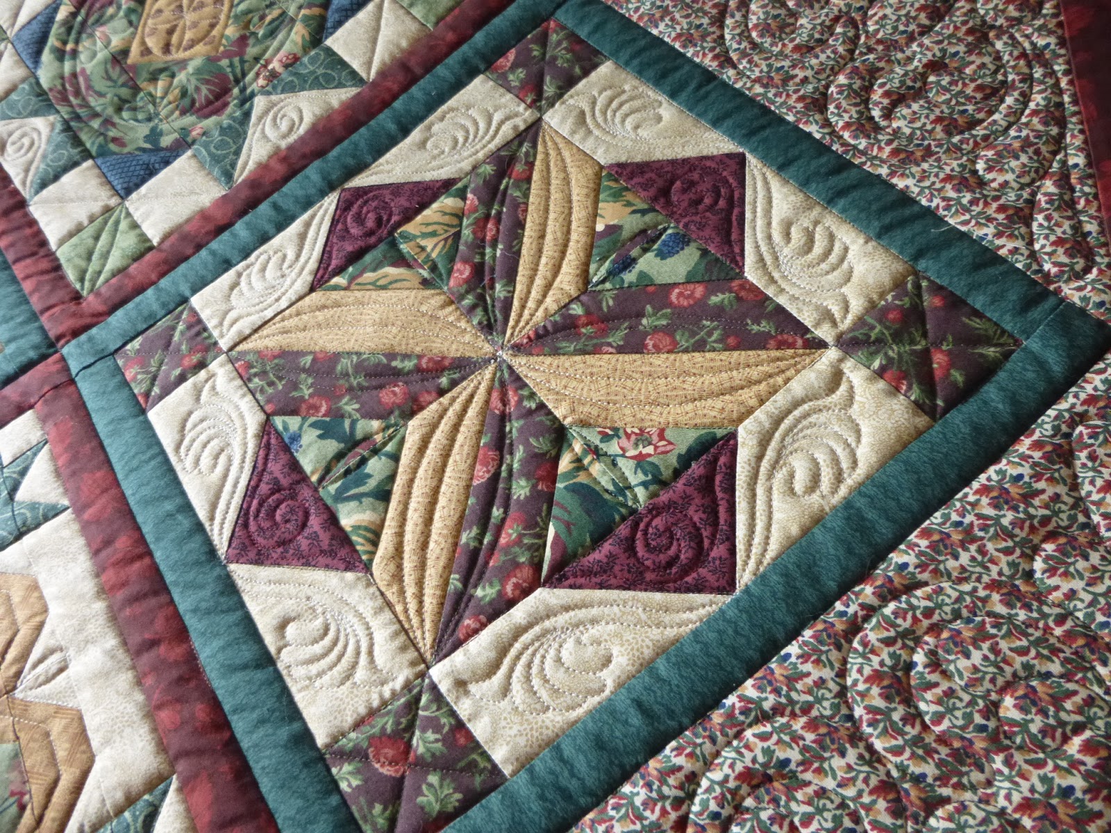 caledonia quilter Pansy Park by Thimbleberries