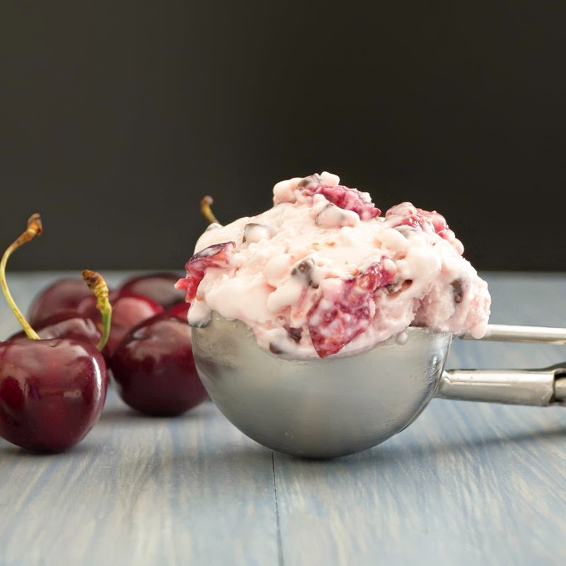 Fresh Cherry Chocolate Chip Frozen Yogurt Easy Recipes Blog