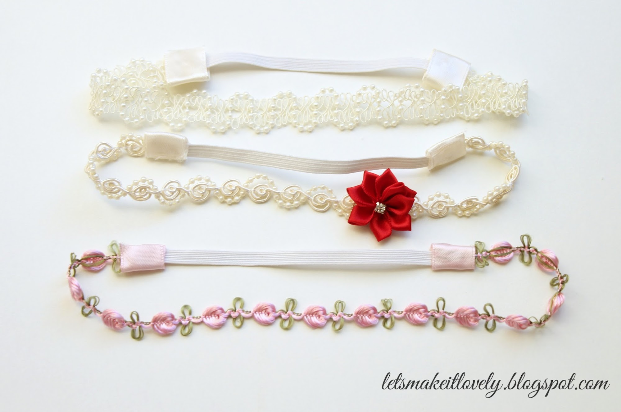 handmade baby hair bands