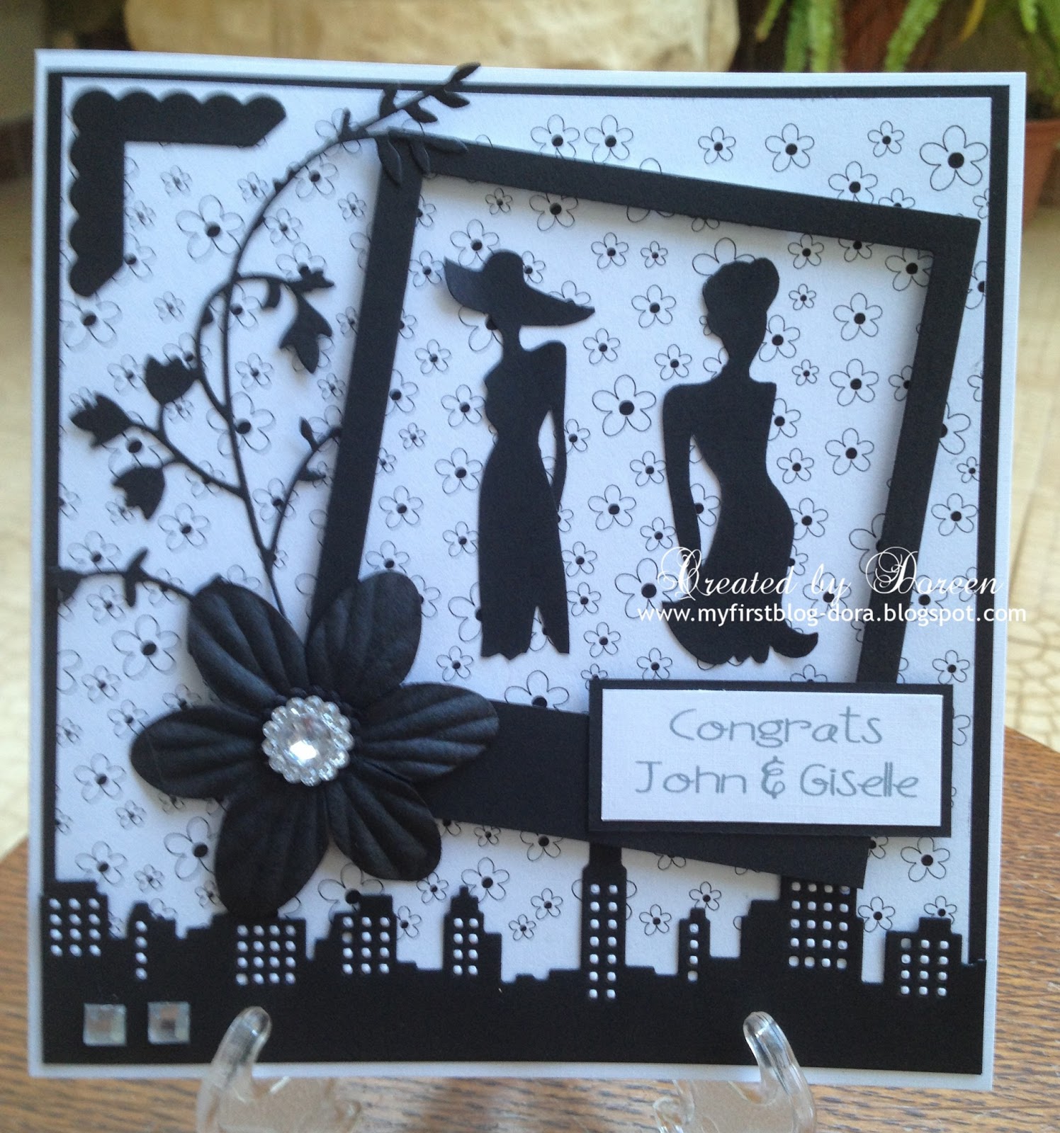 Especially For You Cards A Black and White card