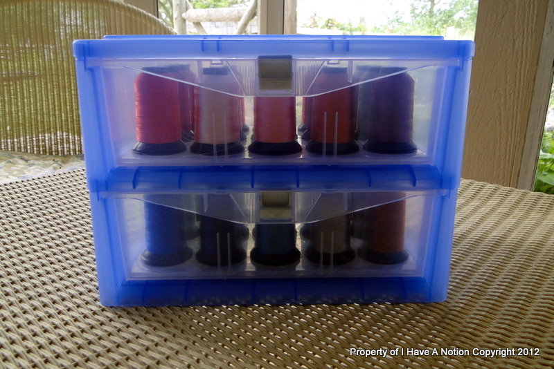 I Have A Notion The New Floriani Thread Storage Boxes Arrived Last Night