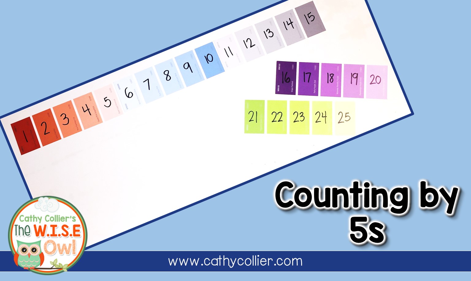 Obsessed with Paint Chips 6 MORE Ideas for the Classroom The W.I.S.E. Owl