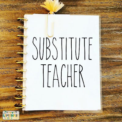 substitute teacher binder