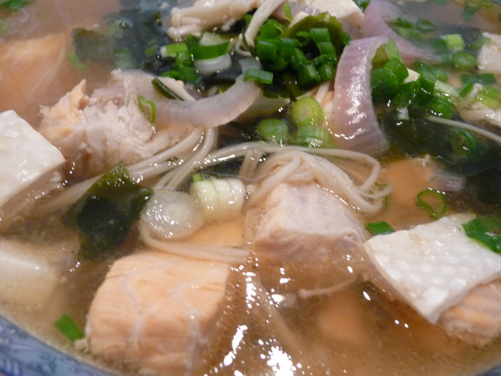 家家酒home Salmon Belly Miso Soup