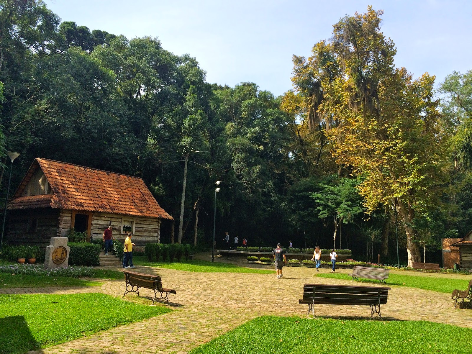 Bosque João Paulo II ou Bosque do Papa em Curitiba Áreas Verdes das Cidades Guia de Parques