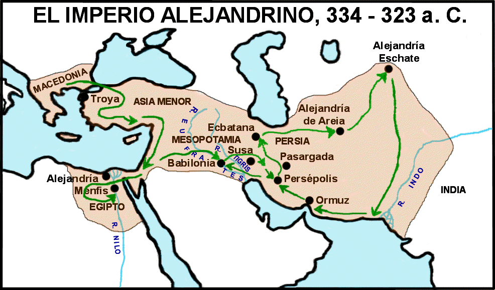 HISTOGEOMAPAS ALEJANDRO MAGNO Y SU IMPERIO 334 323 A C histogeomapas-alejandro-magno-y-su-imperio-334-323-a-c
