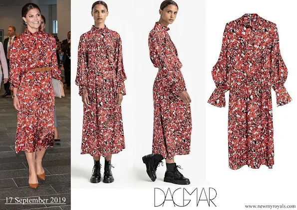 Crown Princess Victoria wore Dagmar Dora Dress