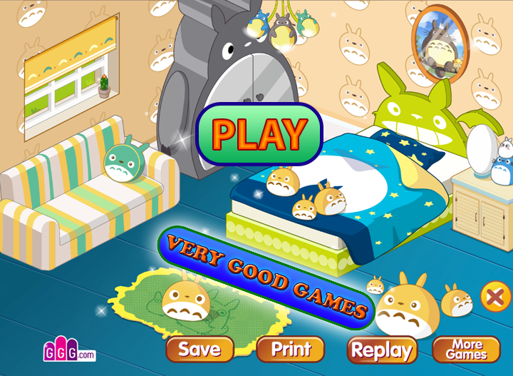 Play online My Totoro Room 