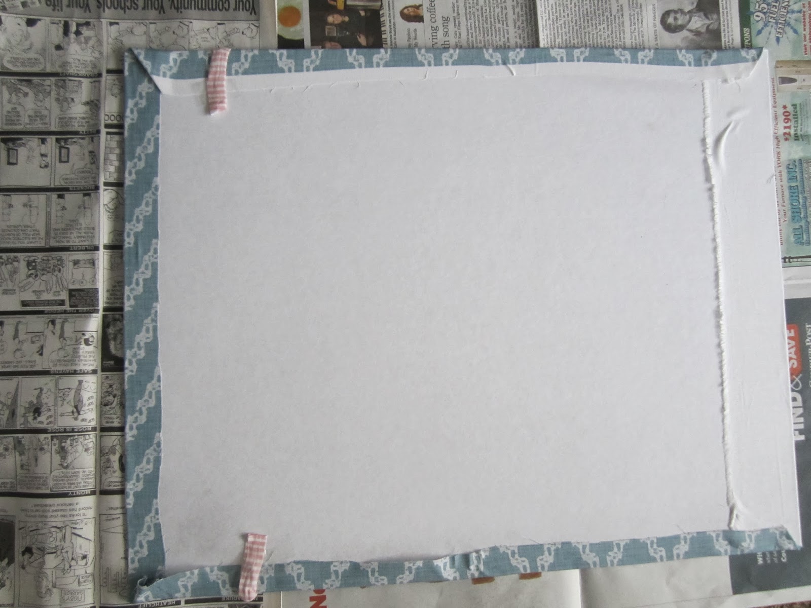 Sweet Magnolia Way An Easy Fabric Desk Blotter DIY