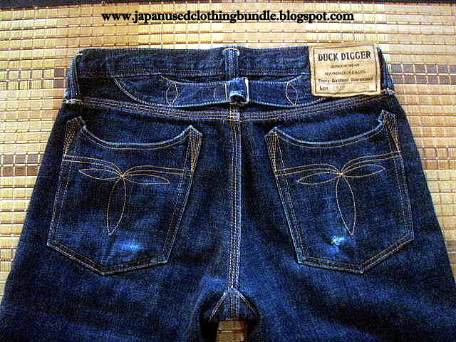 JapanUsedClothing Bundle: RARE!! Vintage Warehouse Jeans - Duck