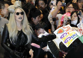 Lady Gaga in Japan promo