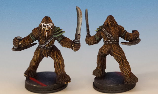 Wookie Warriors, FFG (2015, sculpted by B. Maillet)