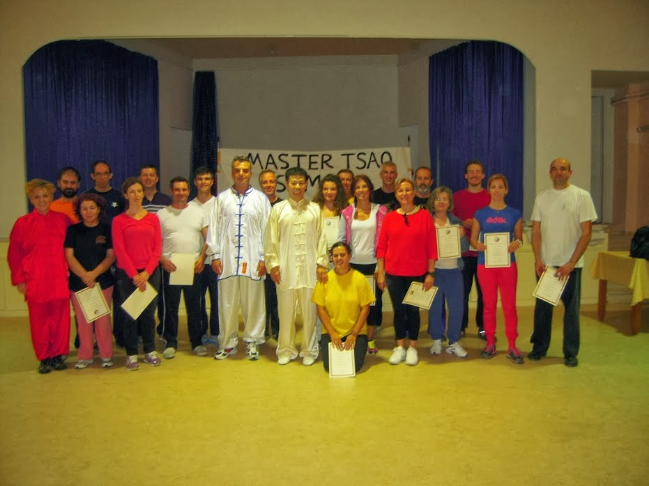 Tai Chi Seminar October 2013 By Master Tsao In Arta