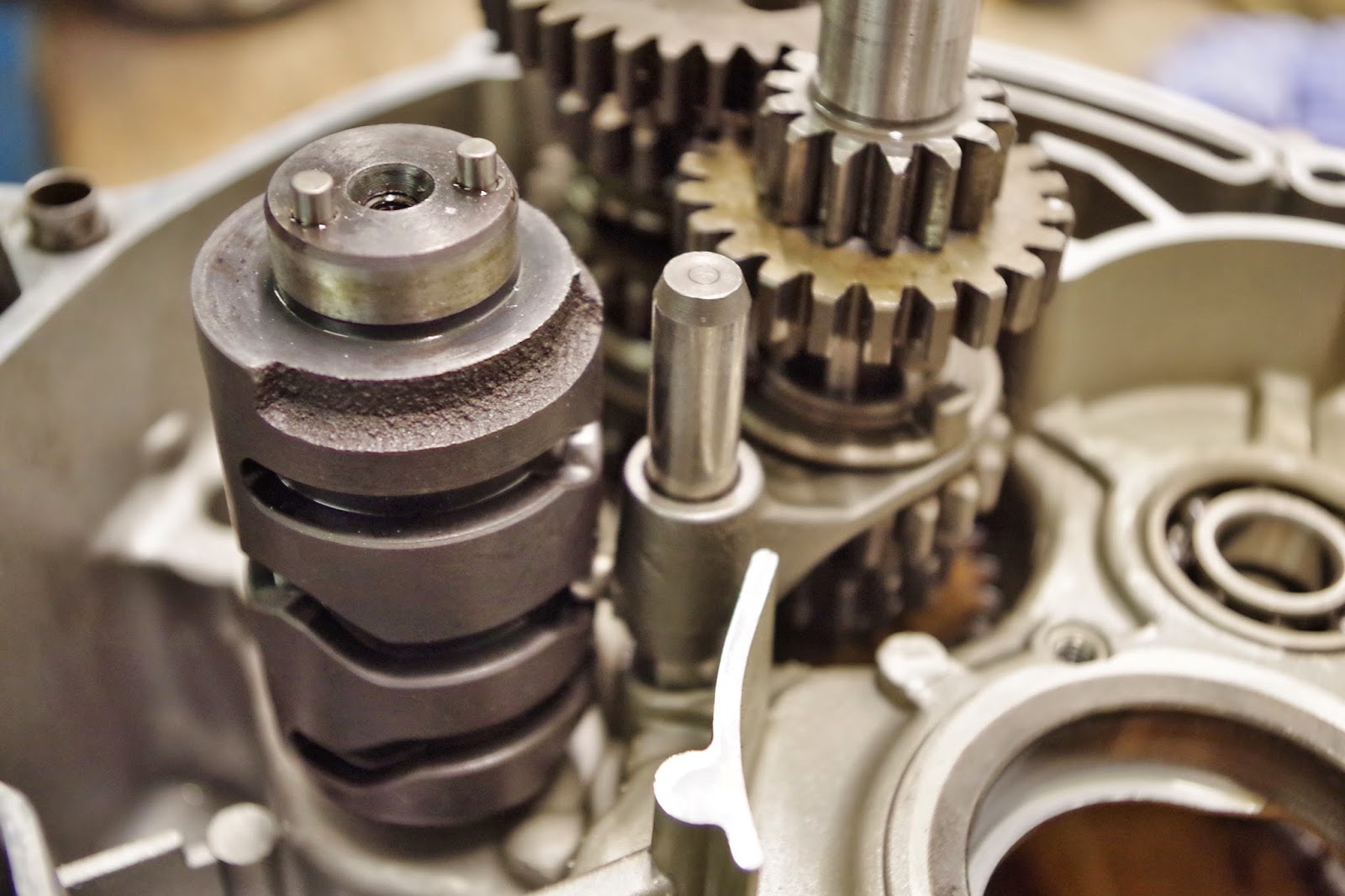 Yamaha YBR 125 Owner Blog Yamaha YBR 125 Gearbox refitting