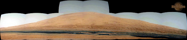  Sol 13 Curiosity Left Mastcam (M-34) Bradbury Landing, Mount Sharp