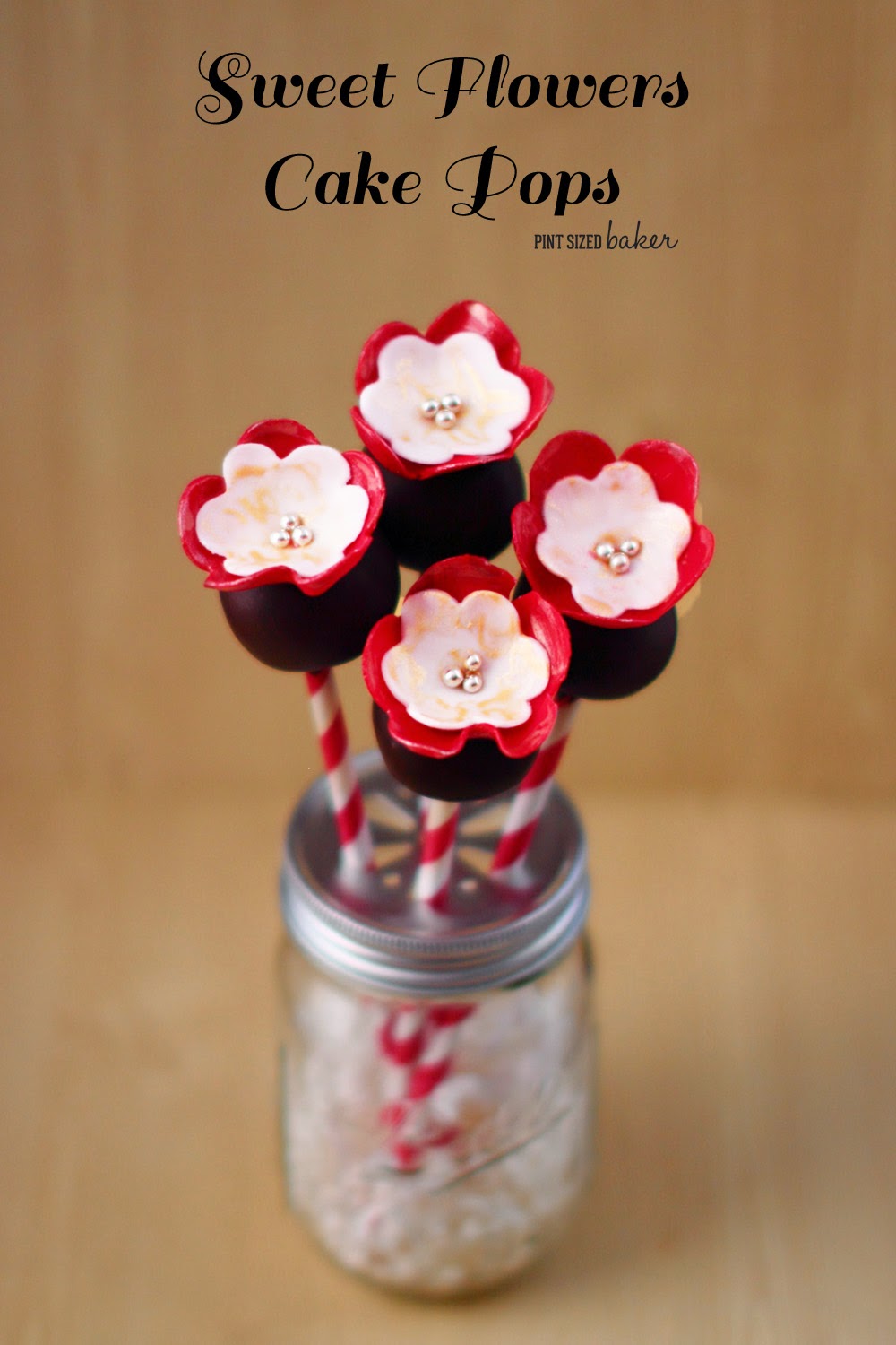 Learn how to make these Sweet Flowers to go on your Cake Pops! They are so perfect!