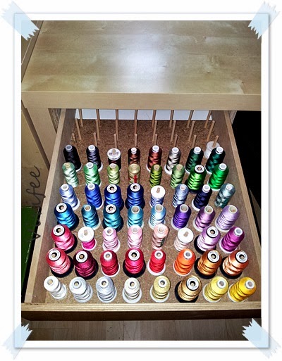 Vivifee: Stickgarn Aufbewahrung