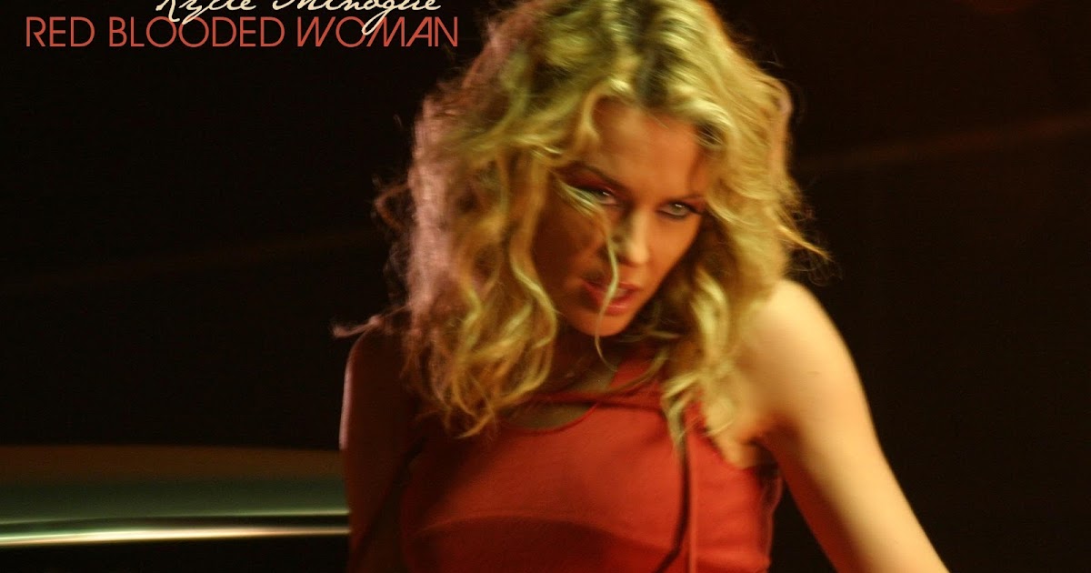 Kylie Fanmade Art Red Blooded Woman