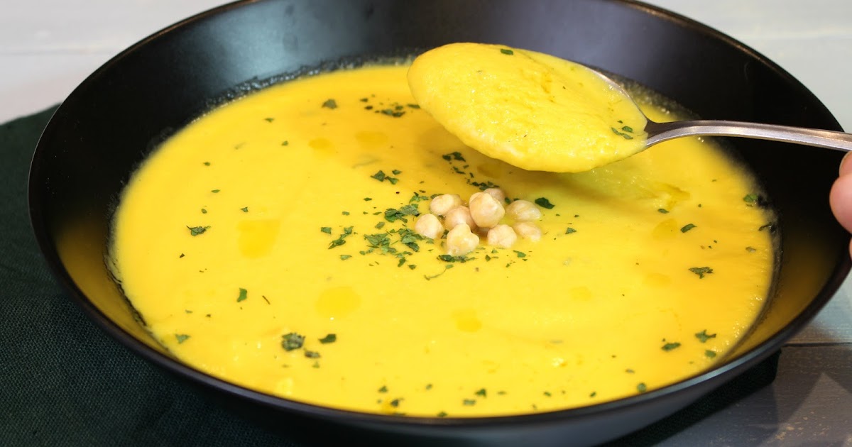 Crema de garbanzos con Thermomix Saltando la Dieta Blog de Cocina