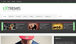 Extremis Responsive Blogger Template Extremis Responsive Blogger Template