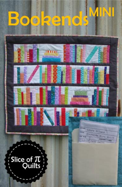 Bookends Mini Quilt Pattern by Slice of Pi Quilts