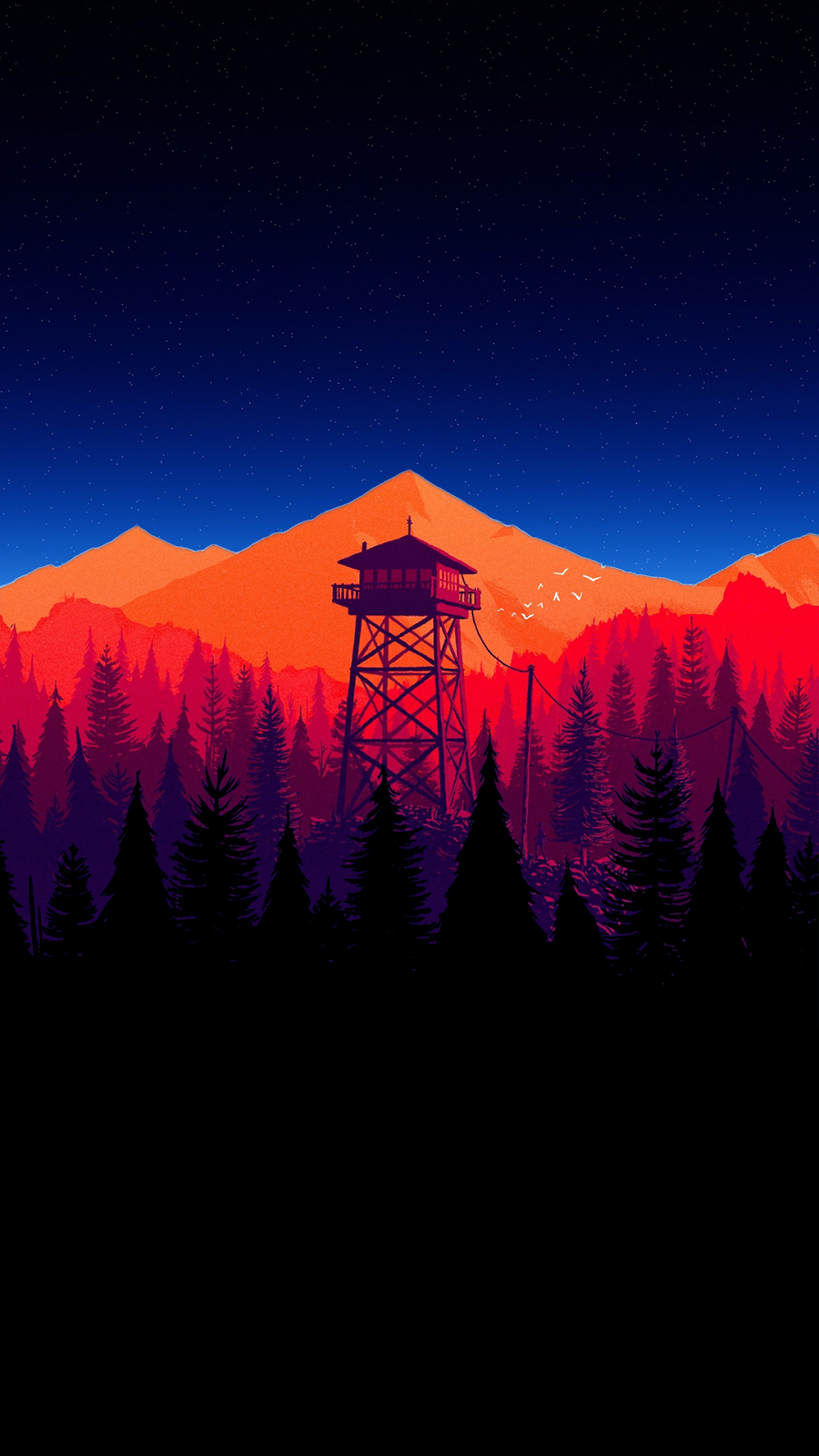 FireWatch With Orange Mountain