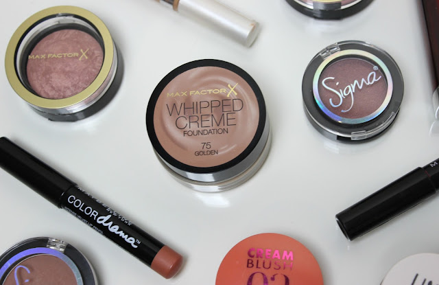 A picture of the top 10 makeup products under £10 