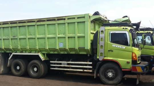 Karoseri Dump Truck Jawa Tengah-hijau