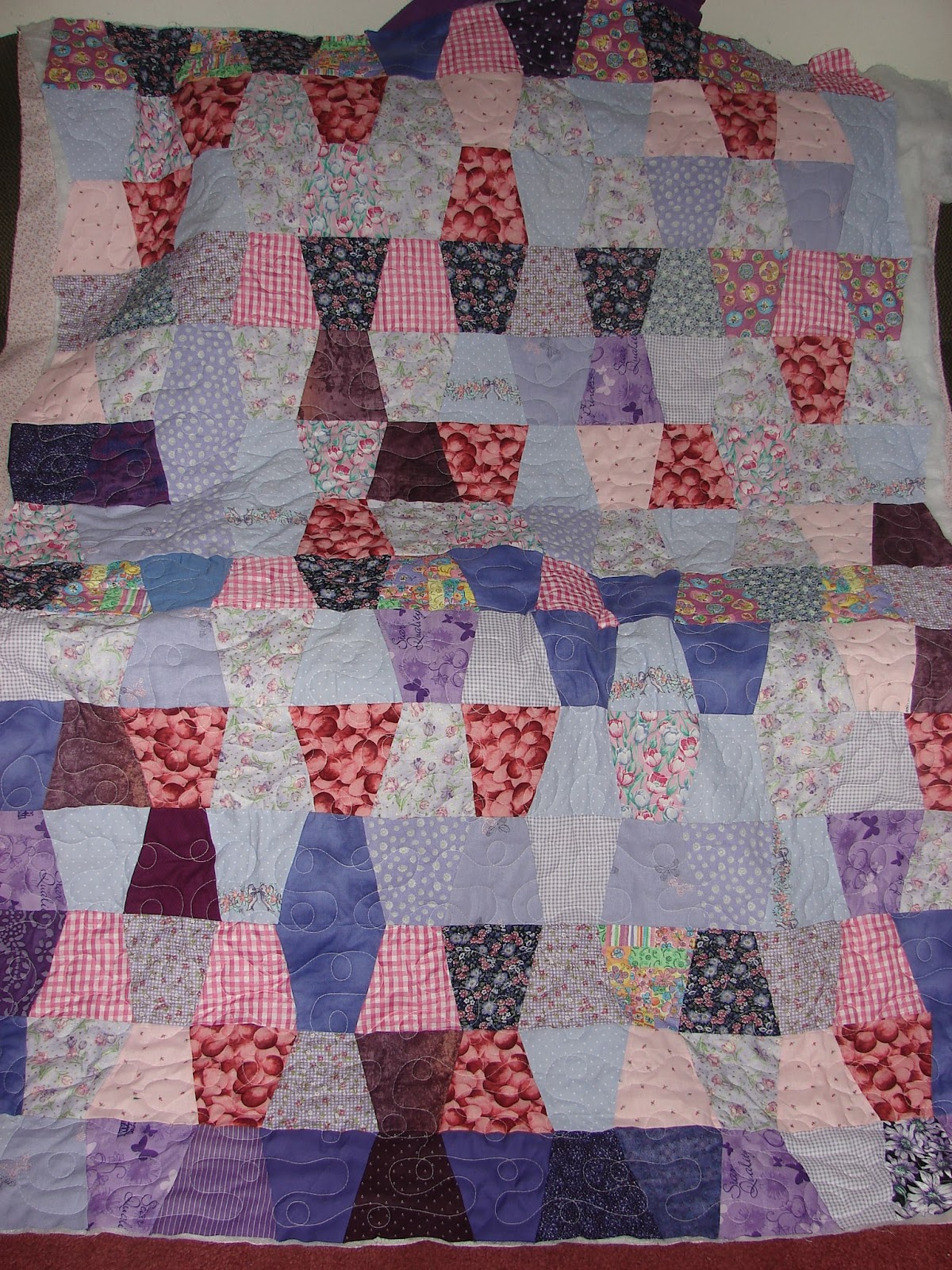 North Hills Quilter Early morning quilting time