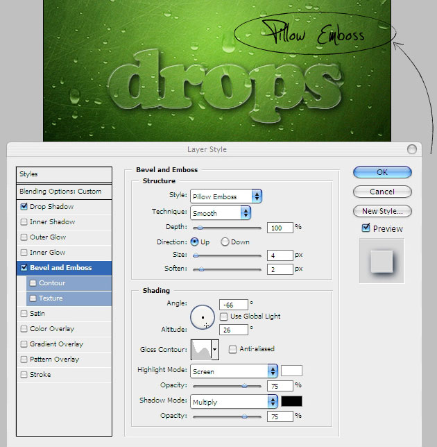 All About Graphic Design: Working with Layer Styles – understanding ...