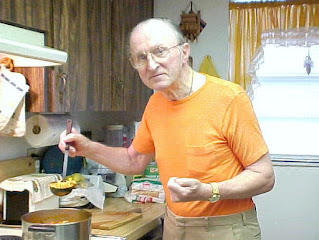 dad, cooking, stew,
