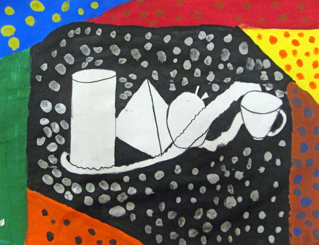 Art at Leestown: Positive/Negative Space Still Lifes