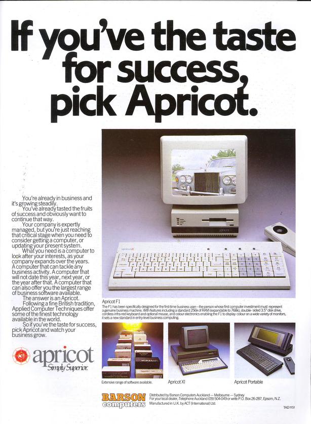 Informatica Viejuna Apricot Computers