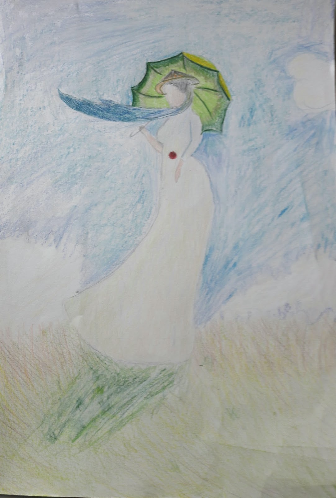 EIRENE arte Impressionismo Donna con il