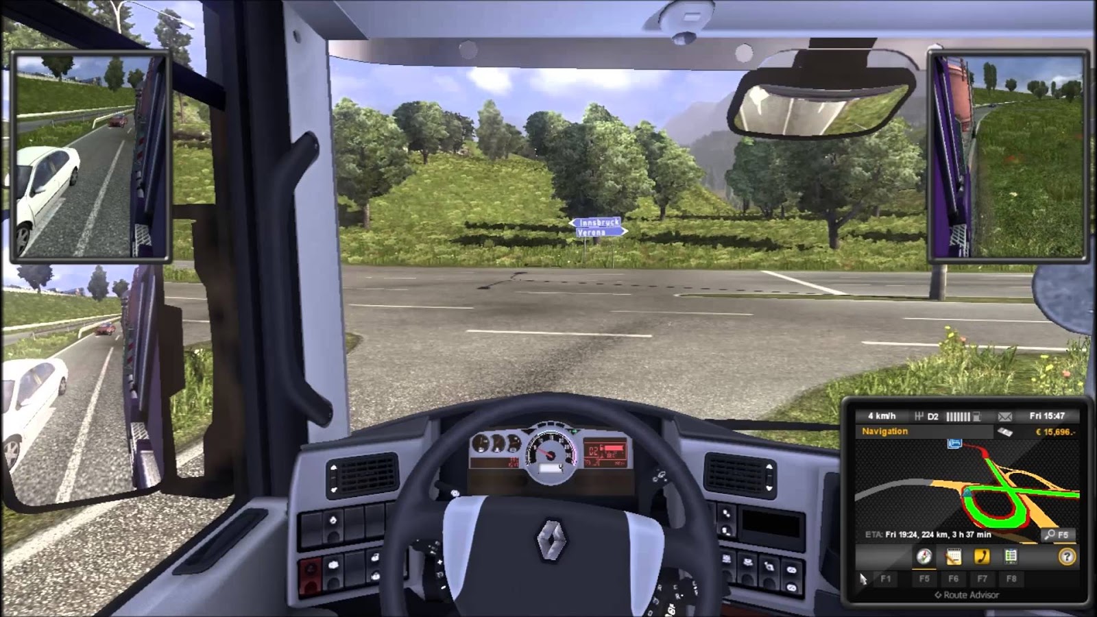Euro Truck Simulator download free. full Version